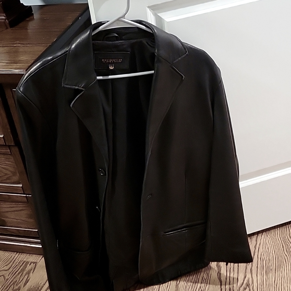 Lord & Taylor Newly Bought Leather Coat